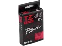 Brother Gloss Non-Laminated Labelling Tape - 12mm, Black/White, TZ, Japani, 8 m, 91 mm, 18 mm, 181 mm