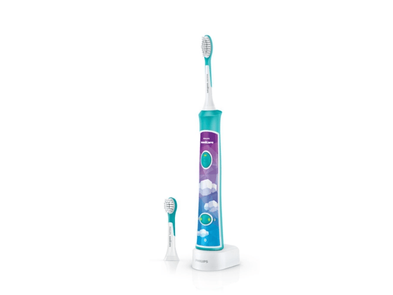 Philips Sonicare For Kids For Kids HX6322/04 Sonic-sähköhammasharja, Lapsi, Sonic-hammasharja, 62000 liikettä minuutissa, Sininen, 2 min, LED