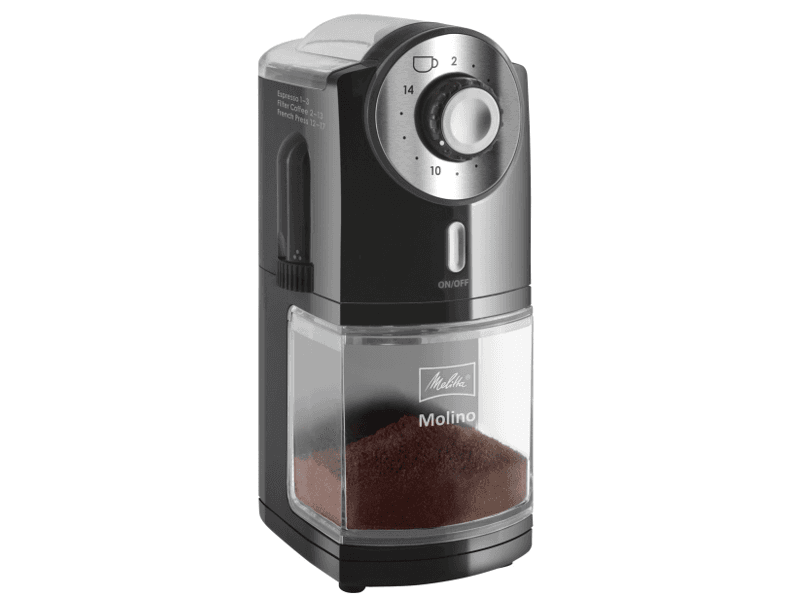 Melitta Molino - Kahvimylly - 100 W - musta