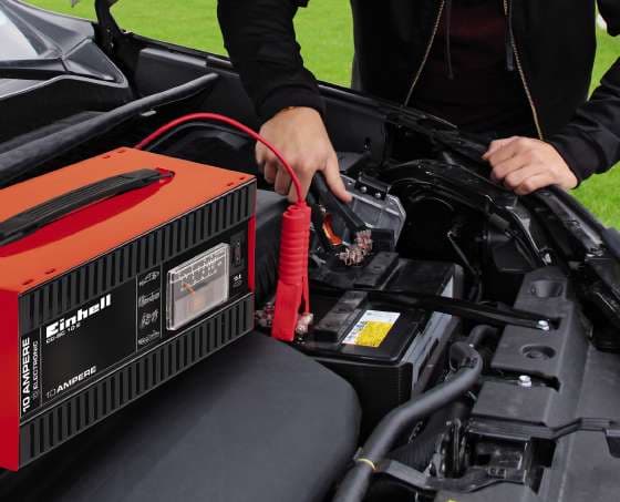 Einhell CC-BC 10 E akkulaturi - 12V / 10A