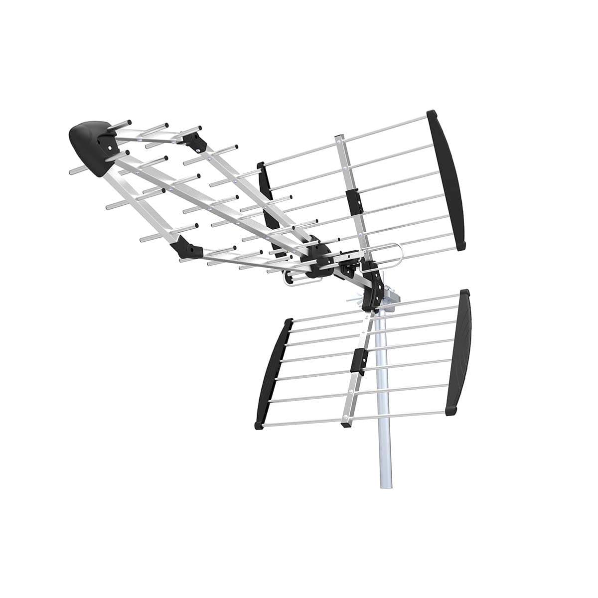 Ulkoantenni | UHF | Vastaanottoalue: ≥50 km | LTE700 | Vahvistus: 13.5 dB | 75 Ohm | Antennin pituus: 1085 mm | ABS-Muovi / Alum
