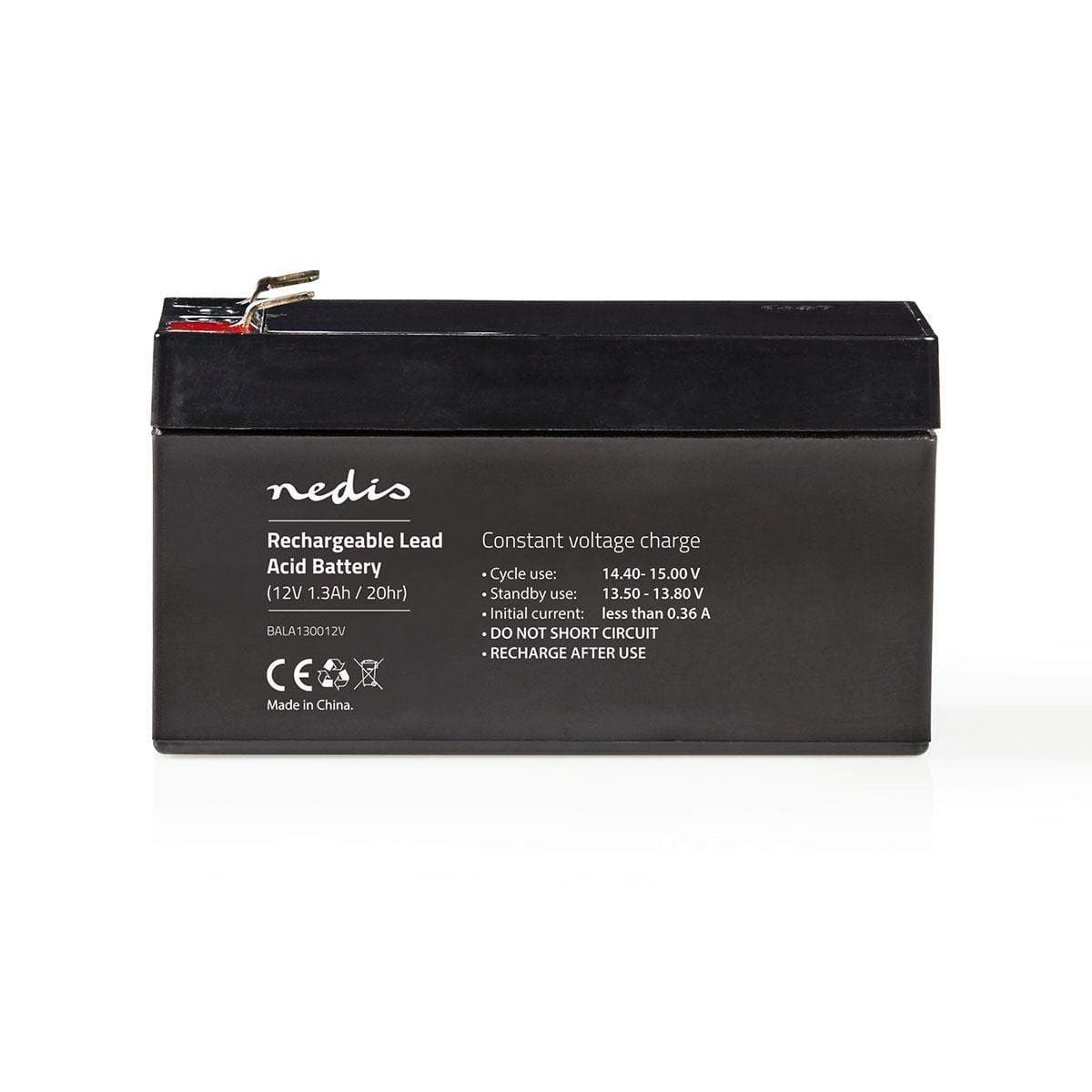 Lyijyakku | Lyijyhappo | Ladattava | 12 V | 1300 mAh