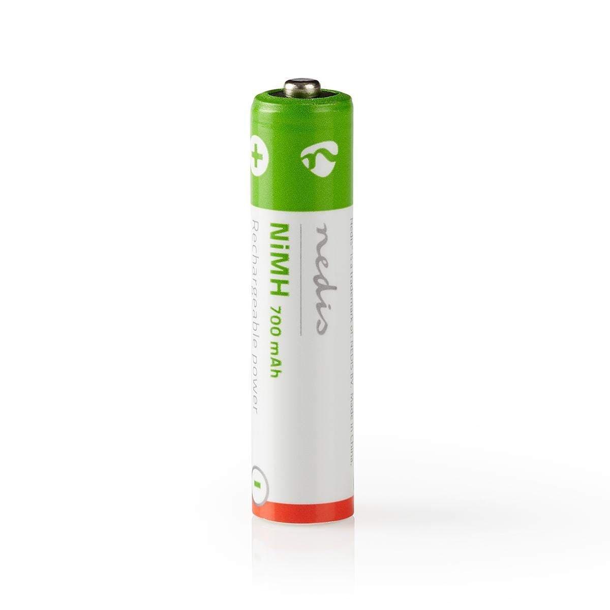 Ladattava Ni-MH-Akku AAA | 1.2 V DC | 700 mAh | Esiladattu | 2 - Läpipainopakkaus