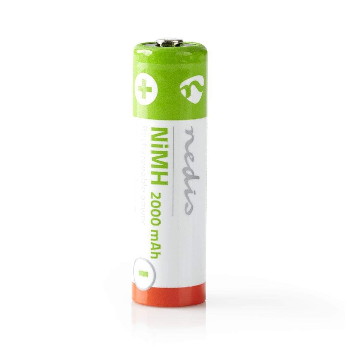 Ladattava Ni-MH-Akku AA | 1.2 V DC | 2000 mAh | 4 - Läpipainopakkaus
