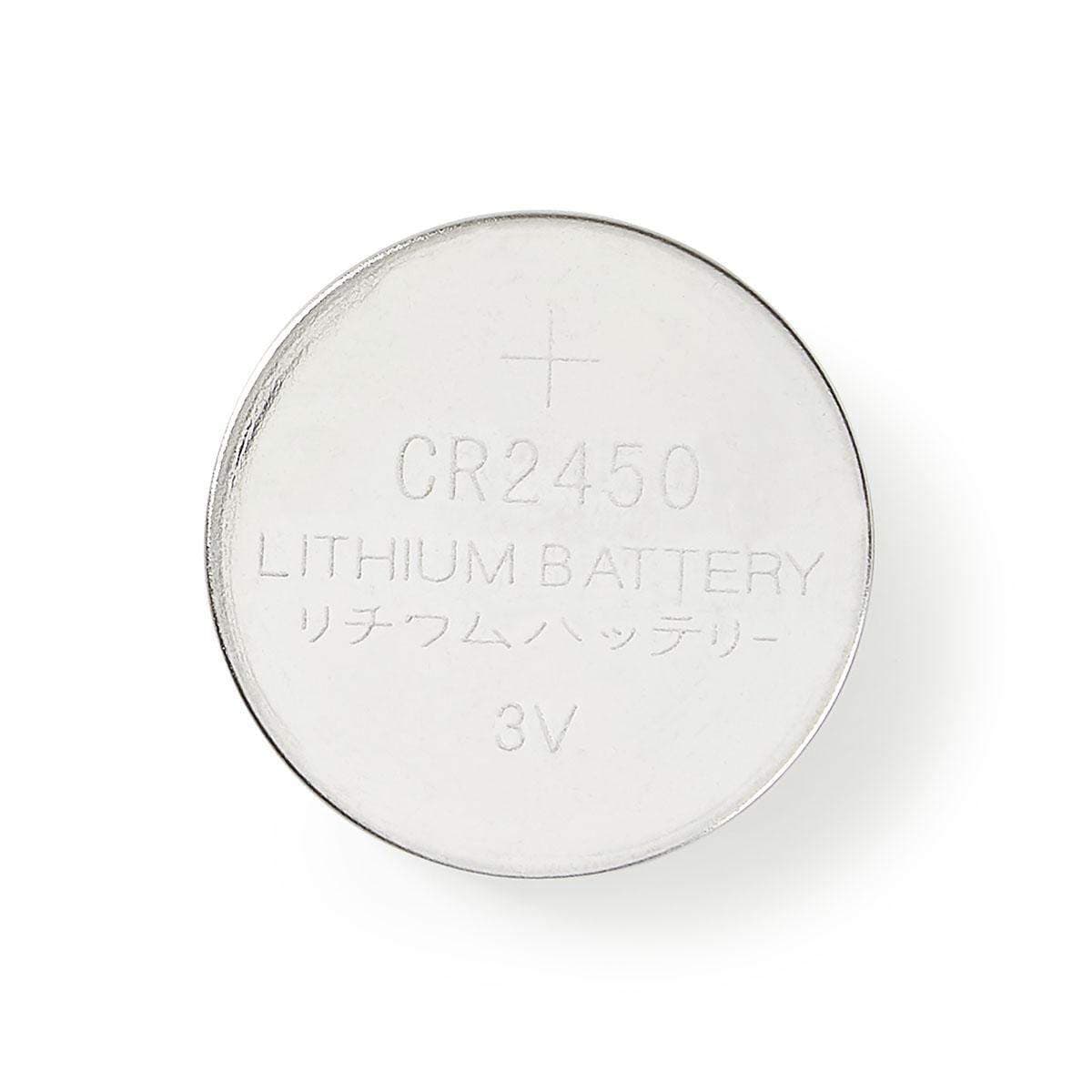 Litiumnappiparisto CR2450 | 3 V DC | 5 - Läpipainopakkaus | Hopea