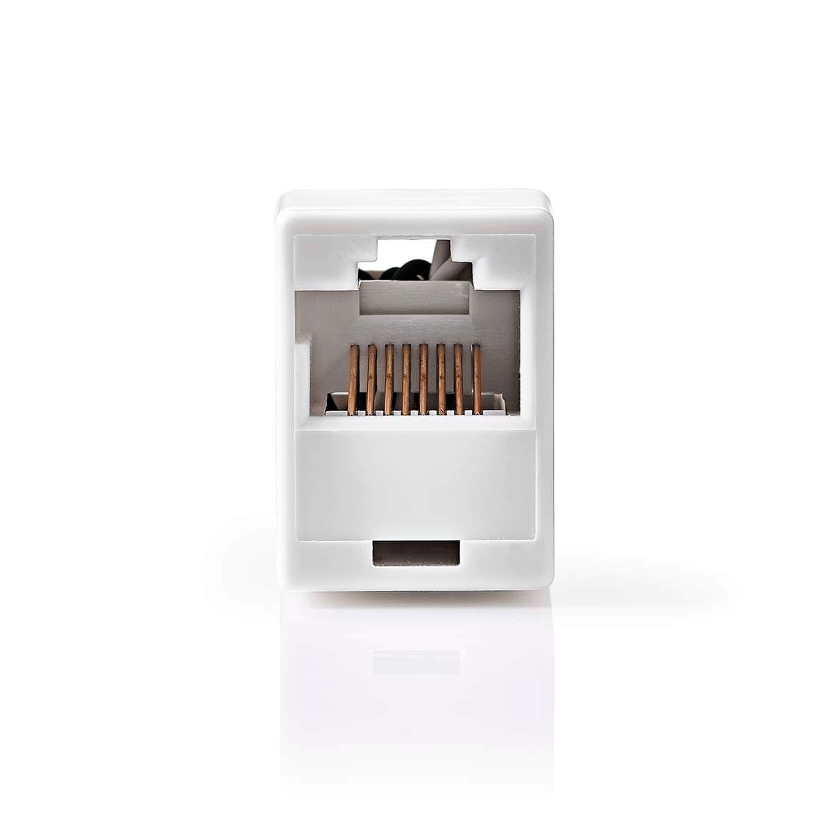 Verkkoliitin | CAT5e | Suojaamaton | RJ45 Naaras | RJ45 Naaras | Suora | ABS-Muovi | Laatikko