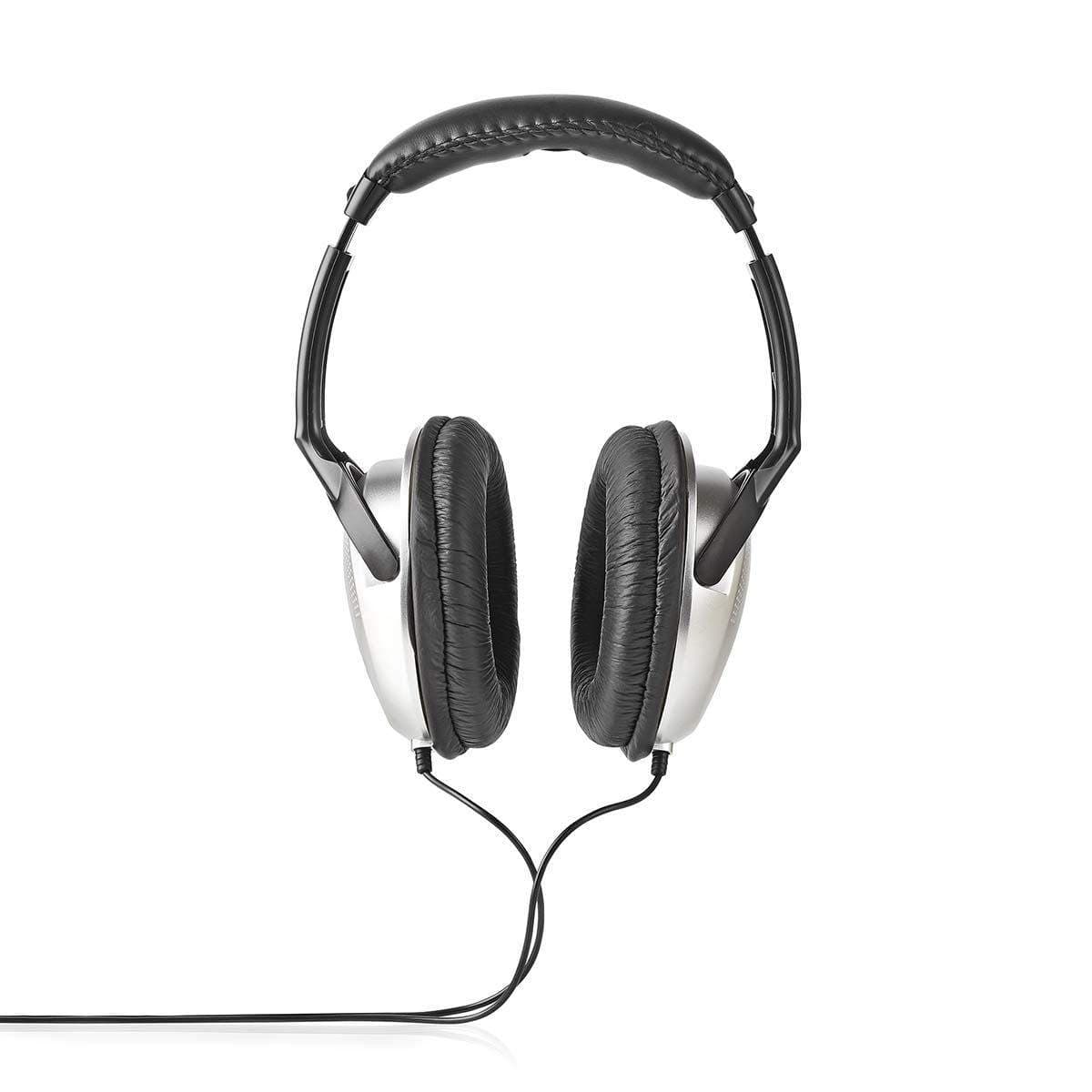 Over-Ear Langalliset Kuulokkeet | Kaapelin pituus: 6.00 m | Äänenvoimakkuuden Säätö | Hopea / Musta