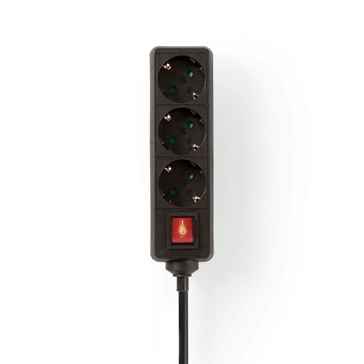 Jatkopistorasia | Tyyppi F (CEE 7/7) | 3-tie | 1,50 m | 3680 W | 16 A | Maadoituksen tyyppi: Sivukoskettimet | 230 V AC 50/60 Hz