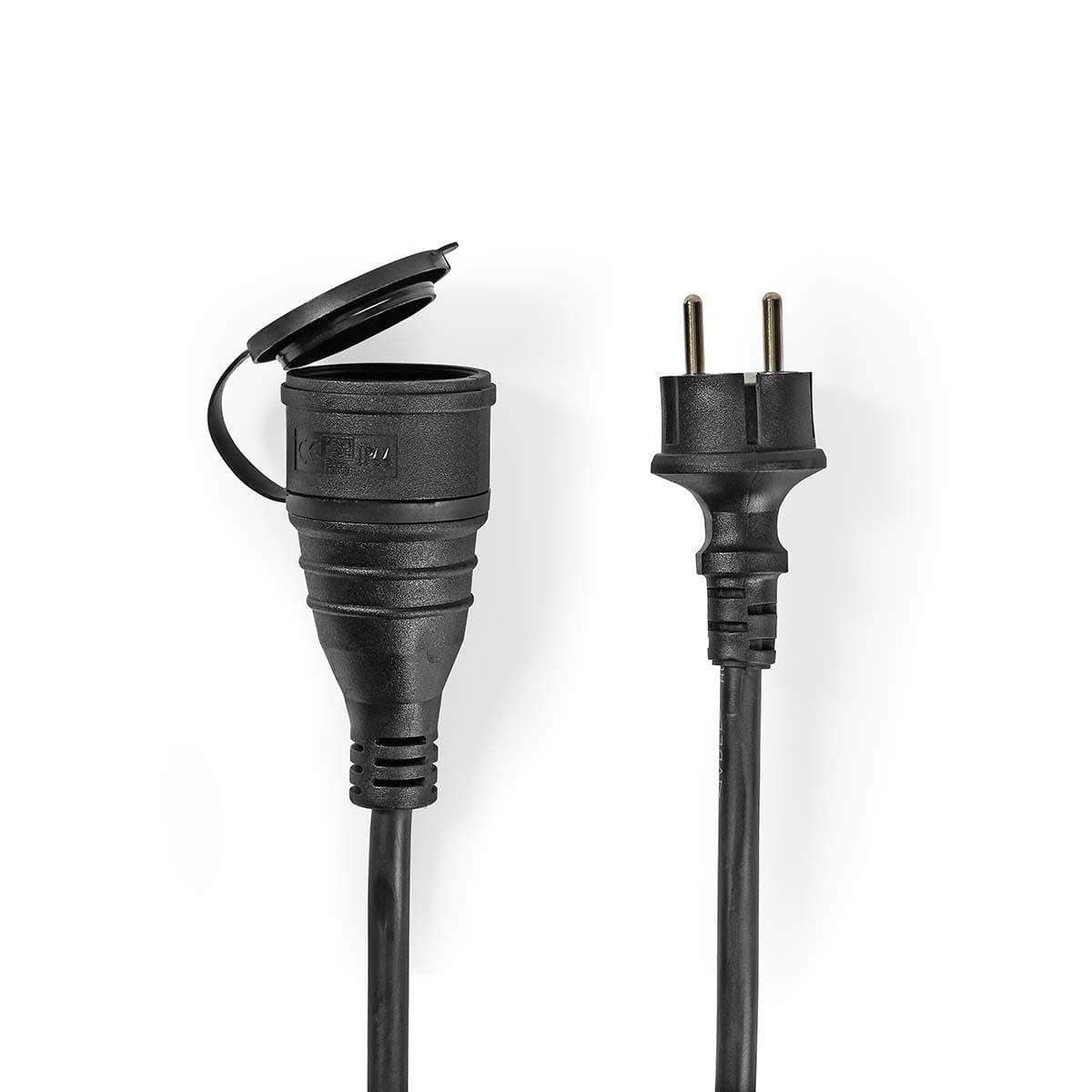 Jatkojohto M - N | Tyyppi F (CEE 7/7) | Maadoitettu virtaliitin | 20.0 m | 3680 W | 250 V AC 50/60 Hz | Maadoituksen tyyppi: Siv