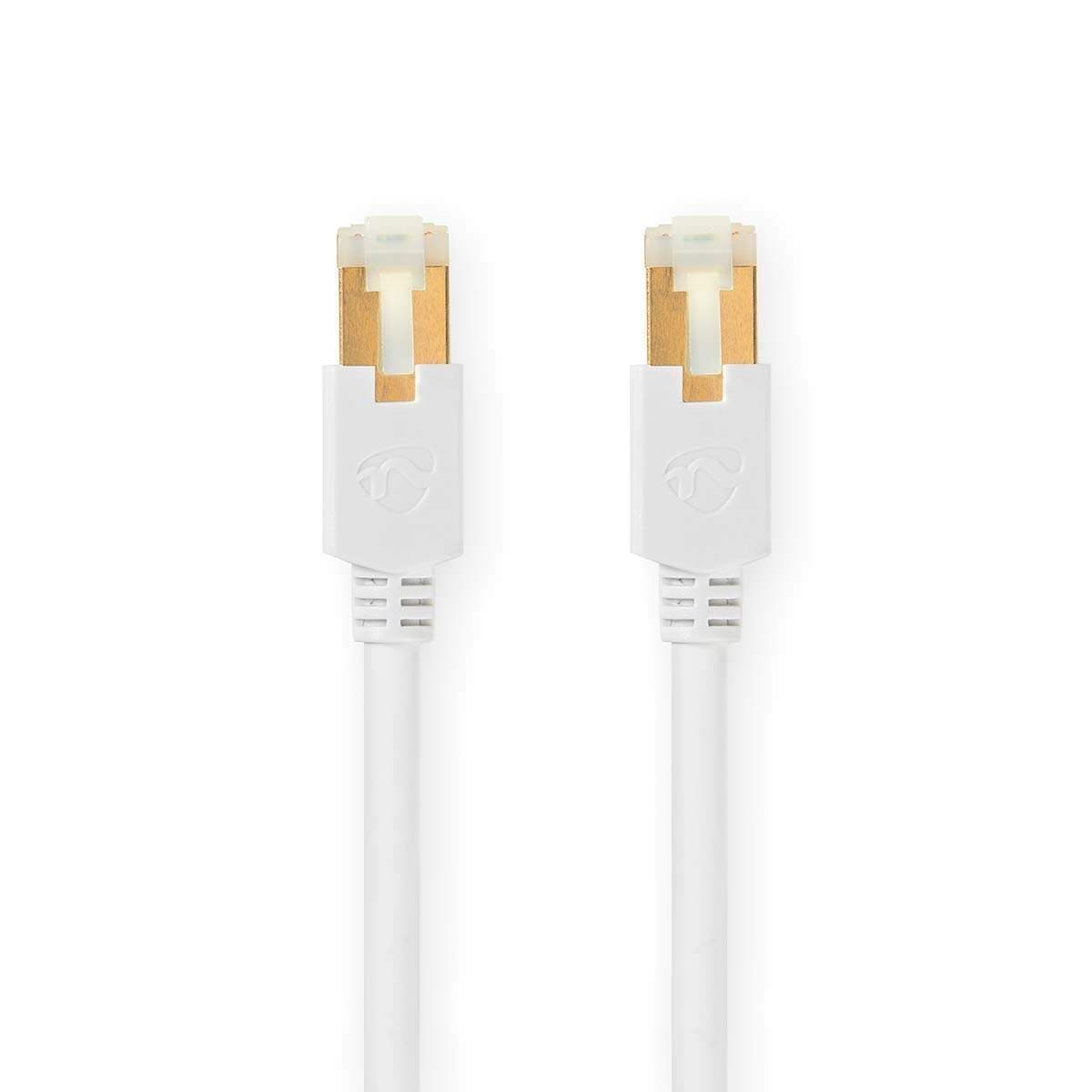 CAT6 Verkkokaapeli | RJ45 uros | RJ45 uros | S/FTP | 10.0 m | Pyöreä | LSZH / PVC | Valkoinen | Ikkunallinen laatikko