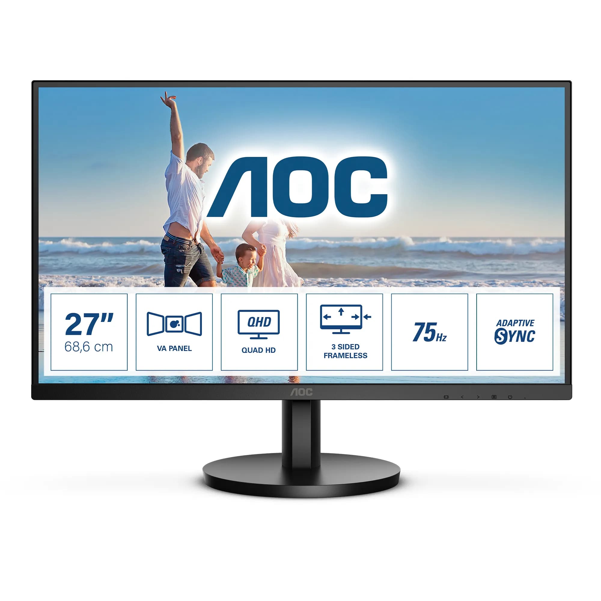 AOC Q27B3MA 27"" QHD, VA -näyttö