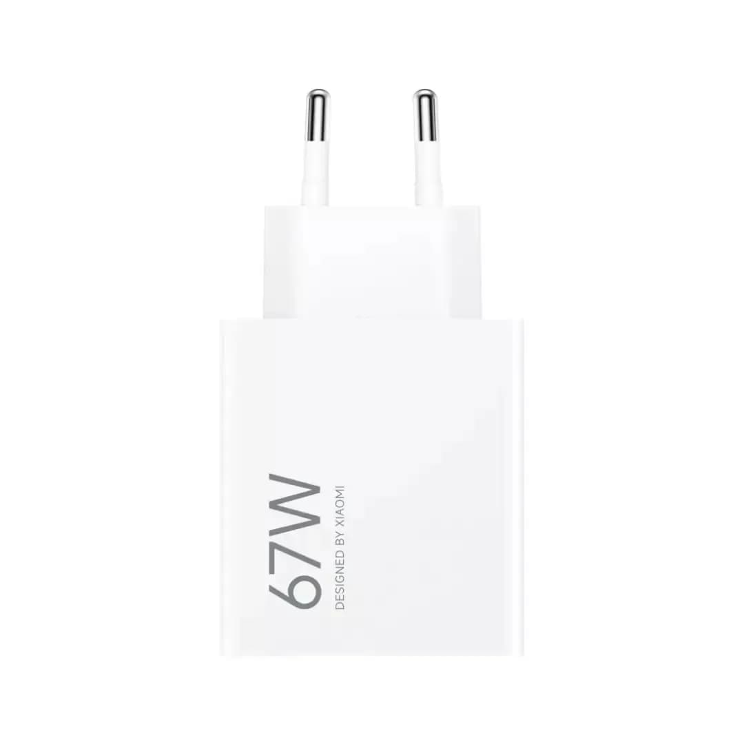 Xiaomi 67W HyperCharge USB-A -laturi, Valkoinen