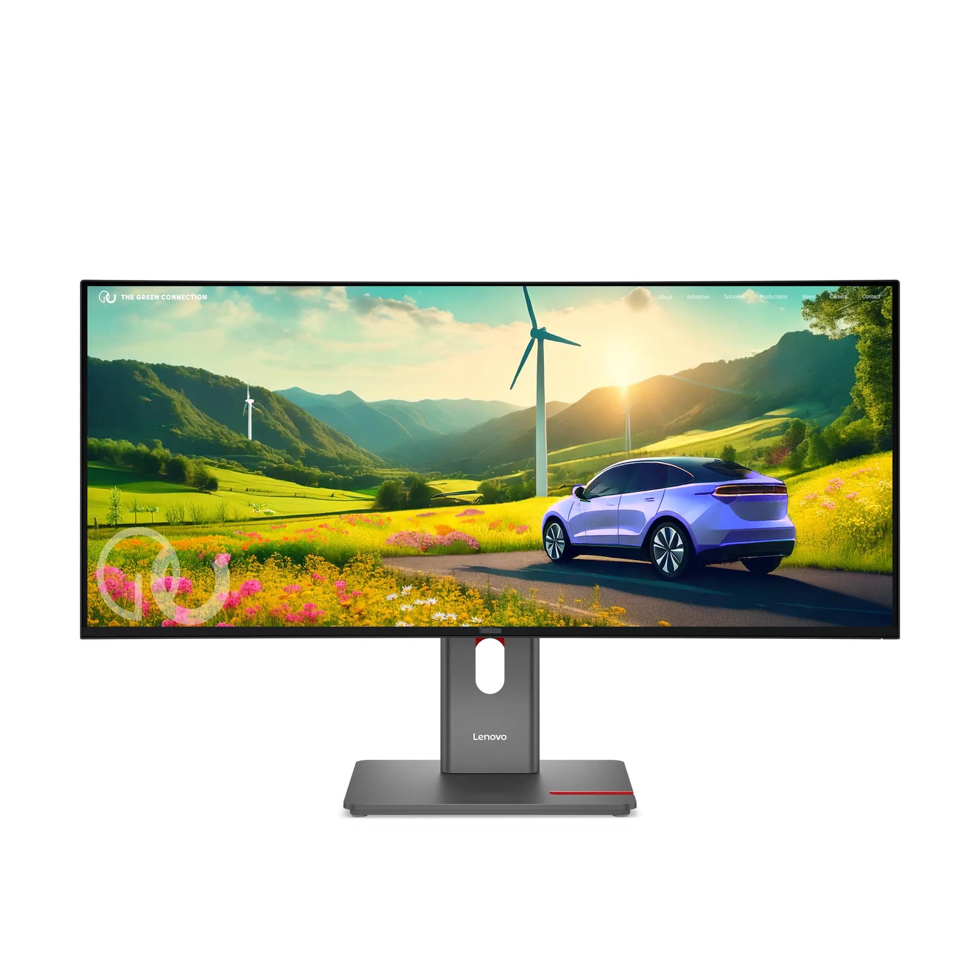 Lenovo ThinkVision P34WD-40 34"" WQHD, IPS -kaareva näyttö, USB-C hub