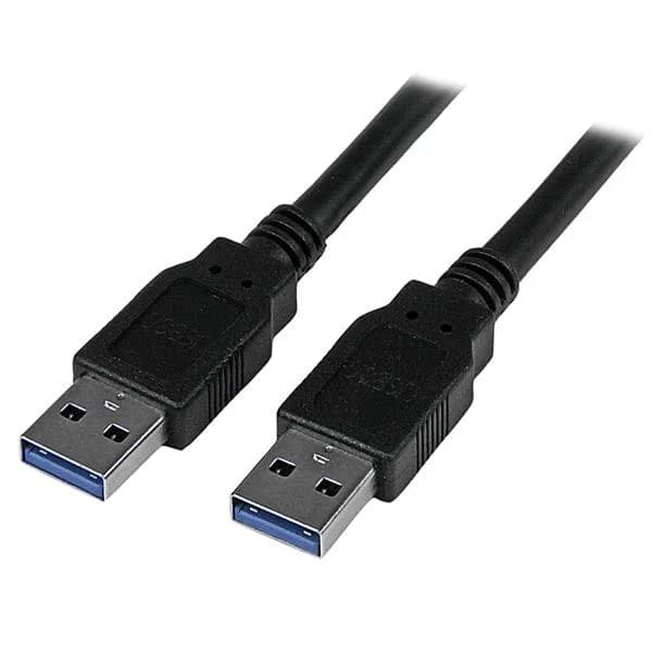 StarTech USB 3.2 Gen 1 USB-A -kaapeli, 3 m, musta