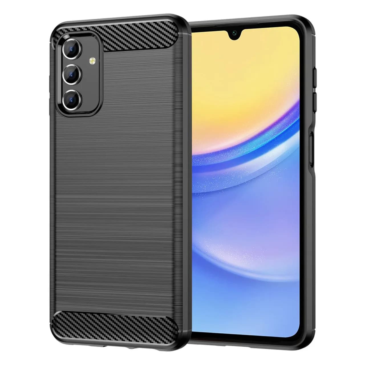 Insmat C&S Style, Galaxy A15 5G/4G -suojakuori, Musta