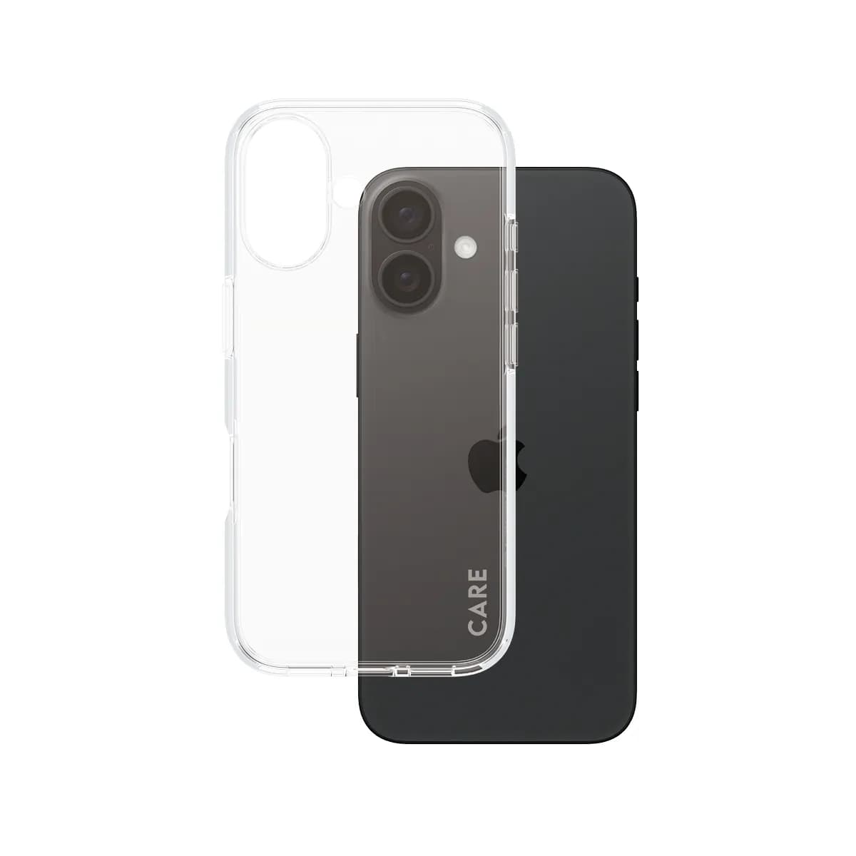 Care by PanzerGlass iPhone 16 Urban Combat -suojakuori, Läpinäkyvä