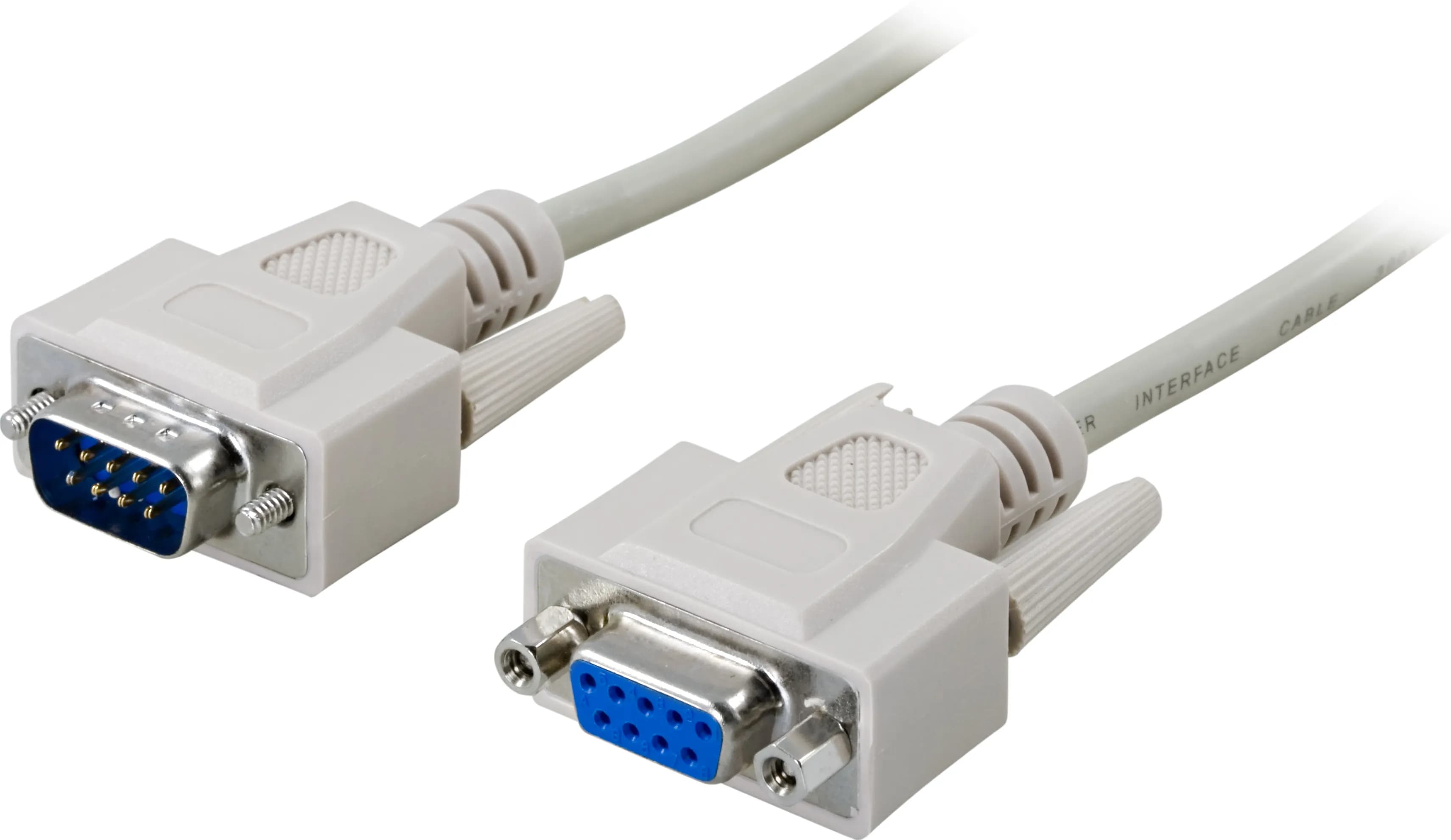 Jatkokaapeli DB9u-DB9n, 15m