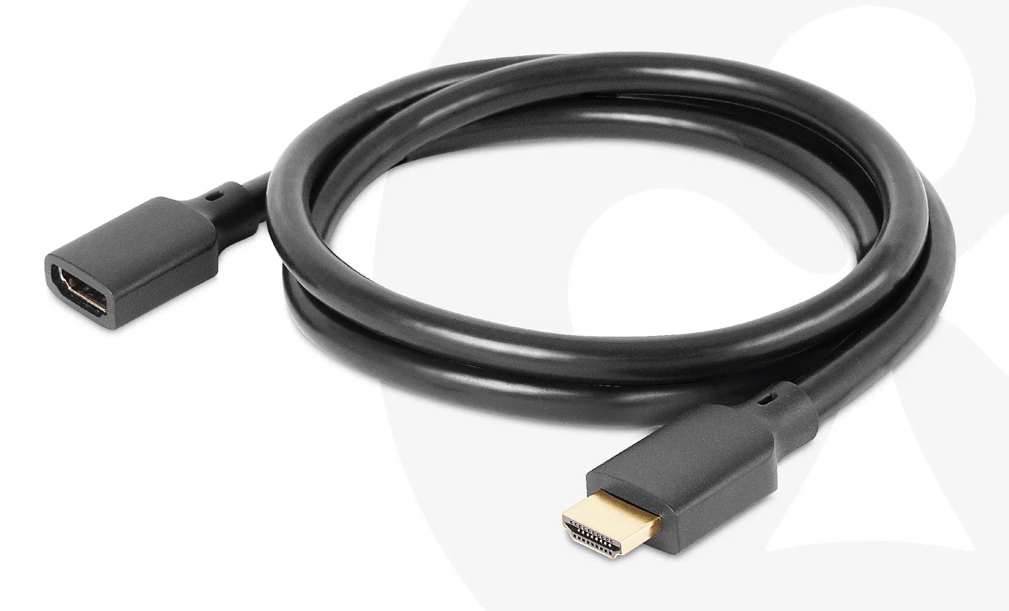 CLUB 3D Ultra High Speed HDMI 2.1 -jatkokaapeli, jossa 8K, 1 m, musta