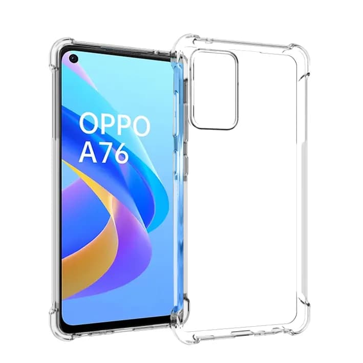 Insmat Impact Cover, Oppo A76 -suojakuori, Läpinäkyvä