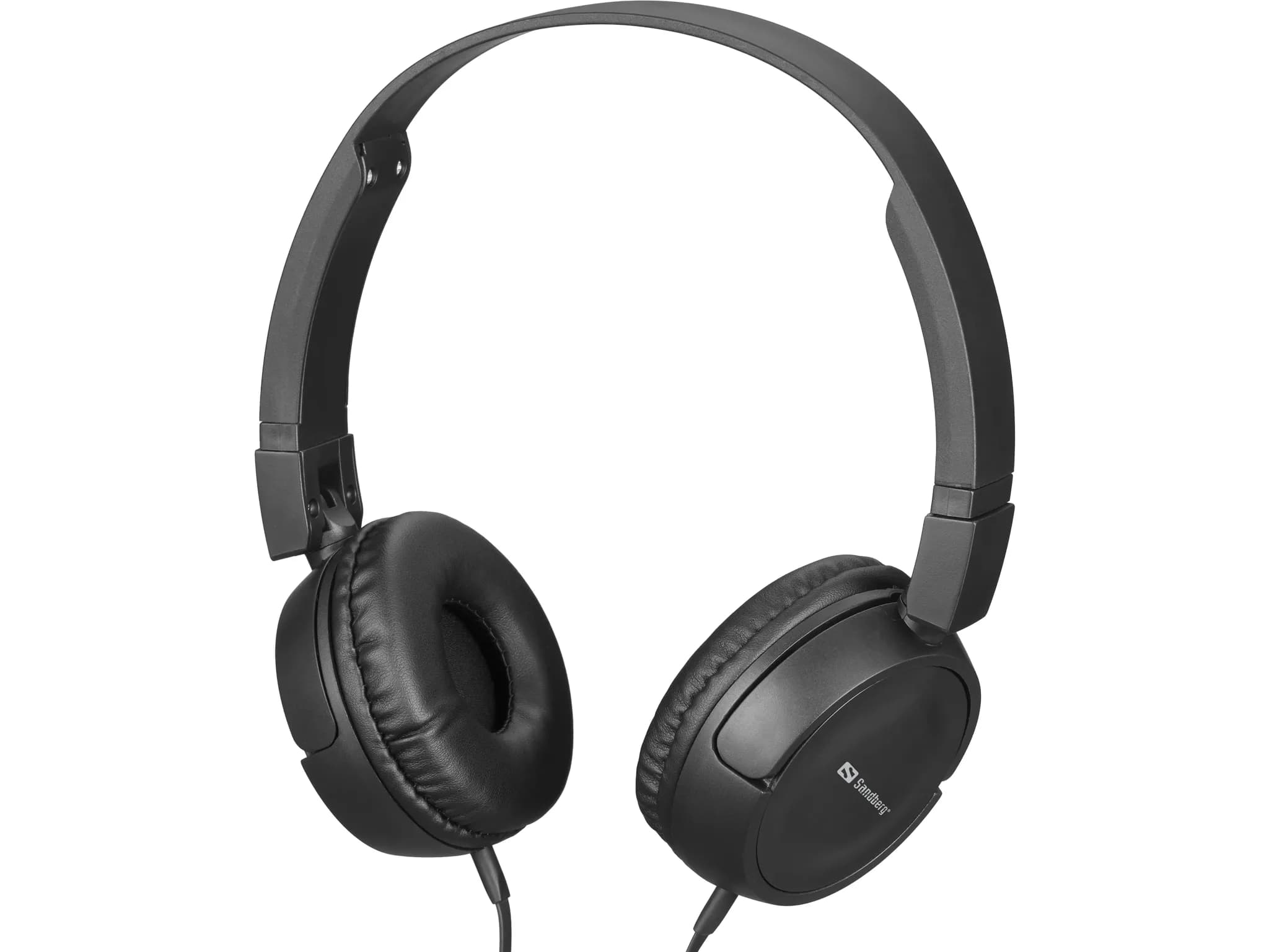 Sandberg Saver MiniJack HeadPhoneTravel -kuulokkeet, musta