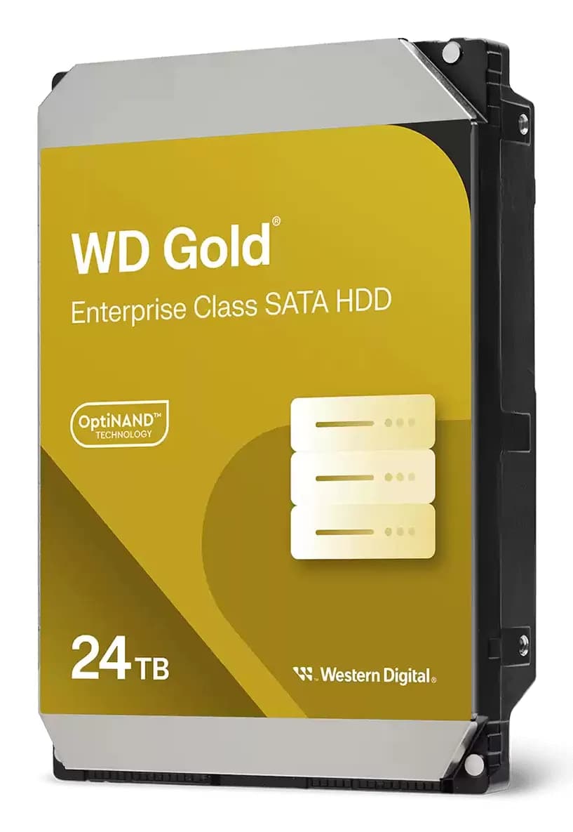 WD Gold 3.5"" 24 Tt, 7200 RPM, 512 MB, 550 WRL, SATA III -kovalevy (yrityskäyttöön)