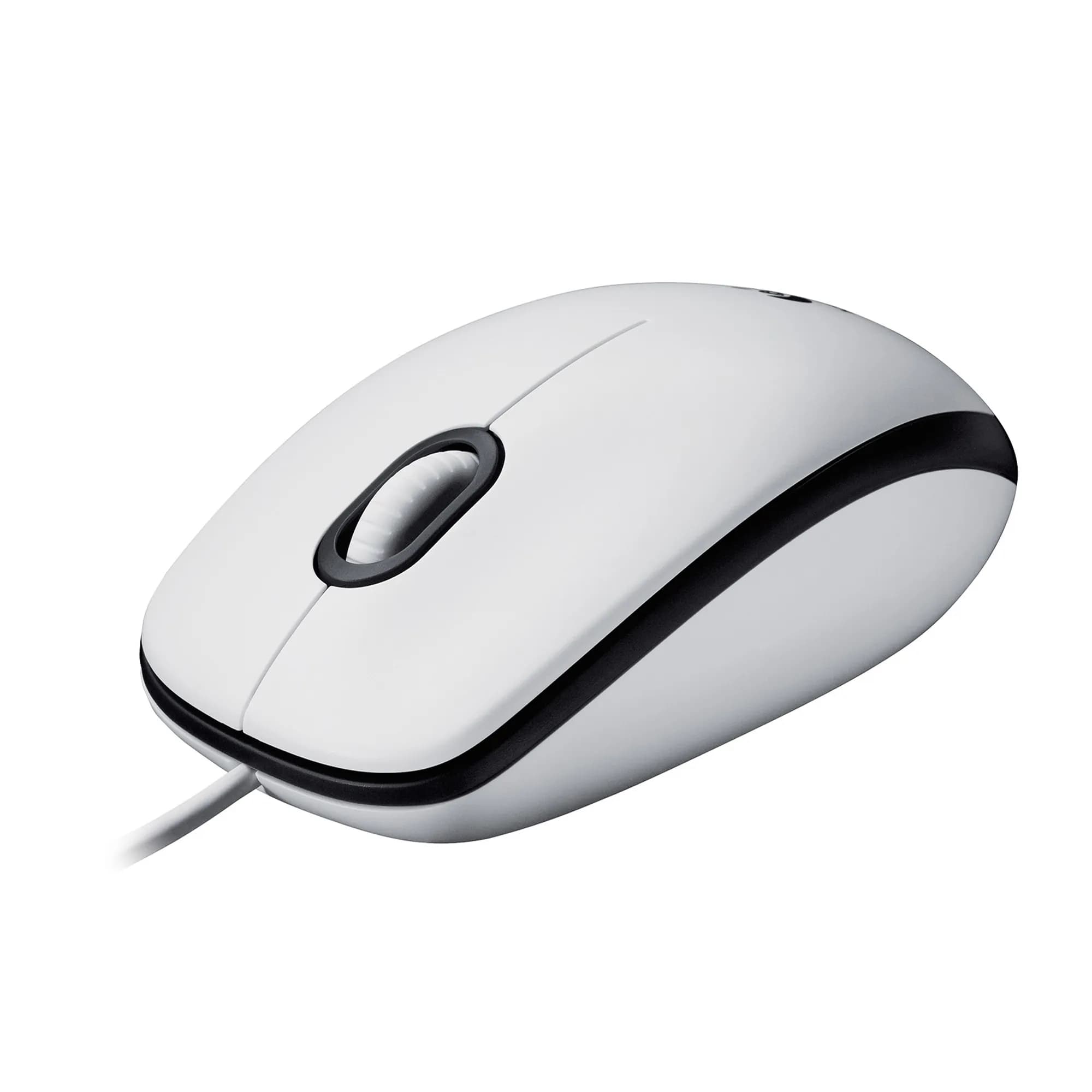 Logitech M100 -langallinen hiiri, valkoinen