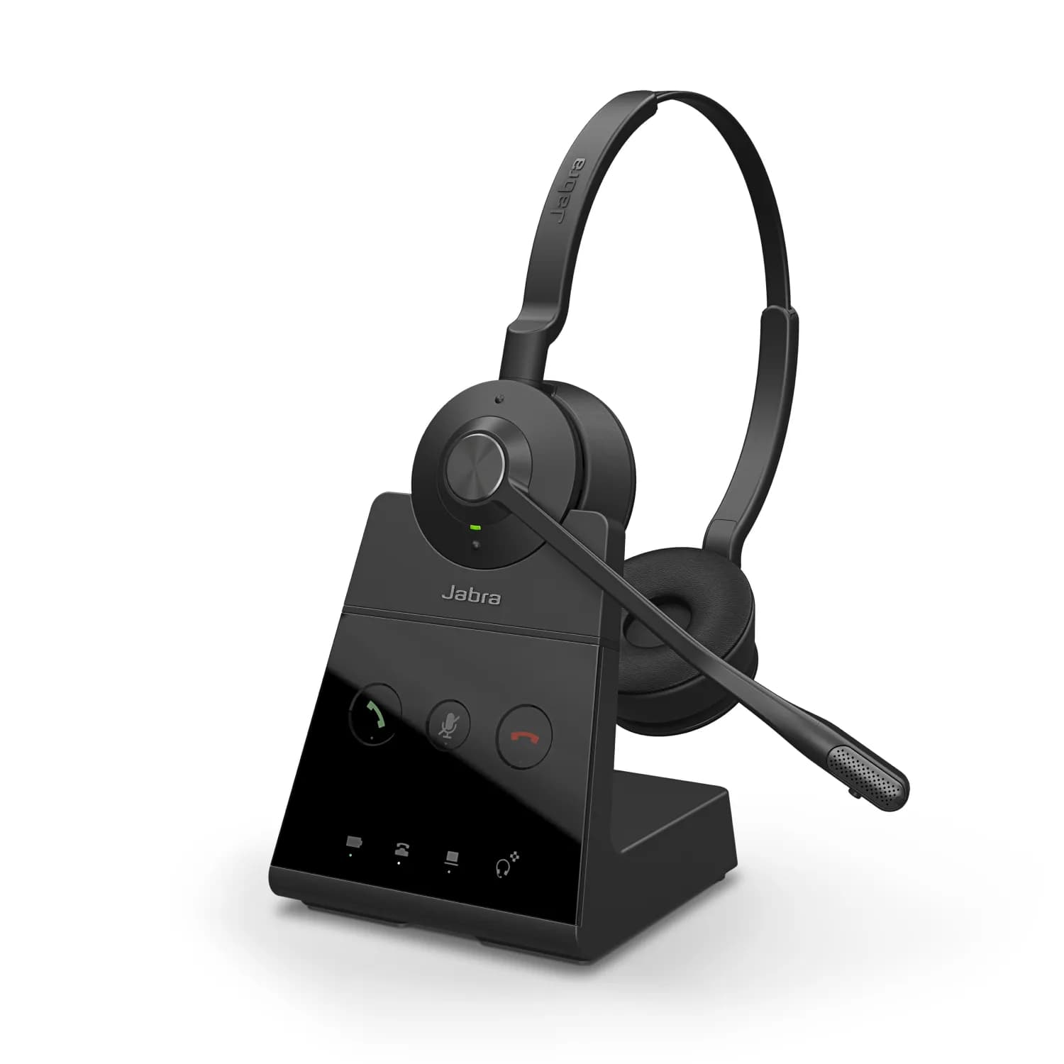 Jabra Engage 65 -langaton stereokuulokemikrofoni + lataustelakka, musta