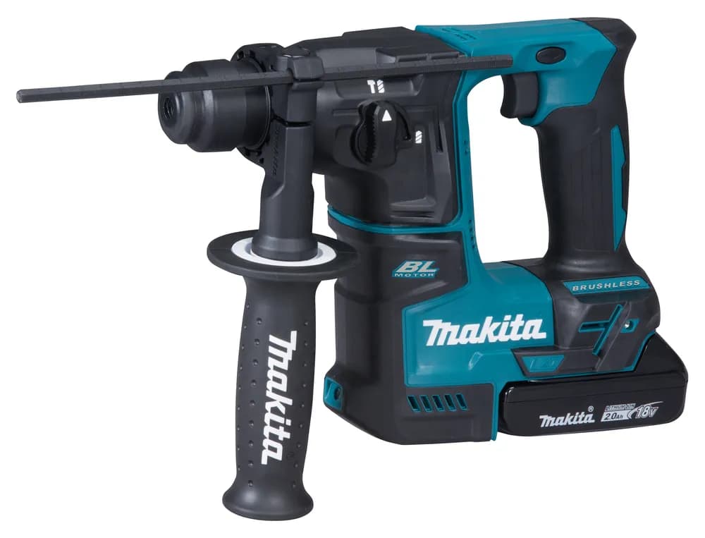 Makita - rotaatiomakasiinivasara, 18 V MAKPAC, 2x Li-ion akku 2,0Ah