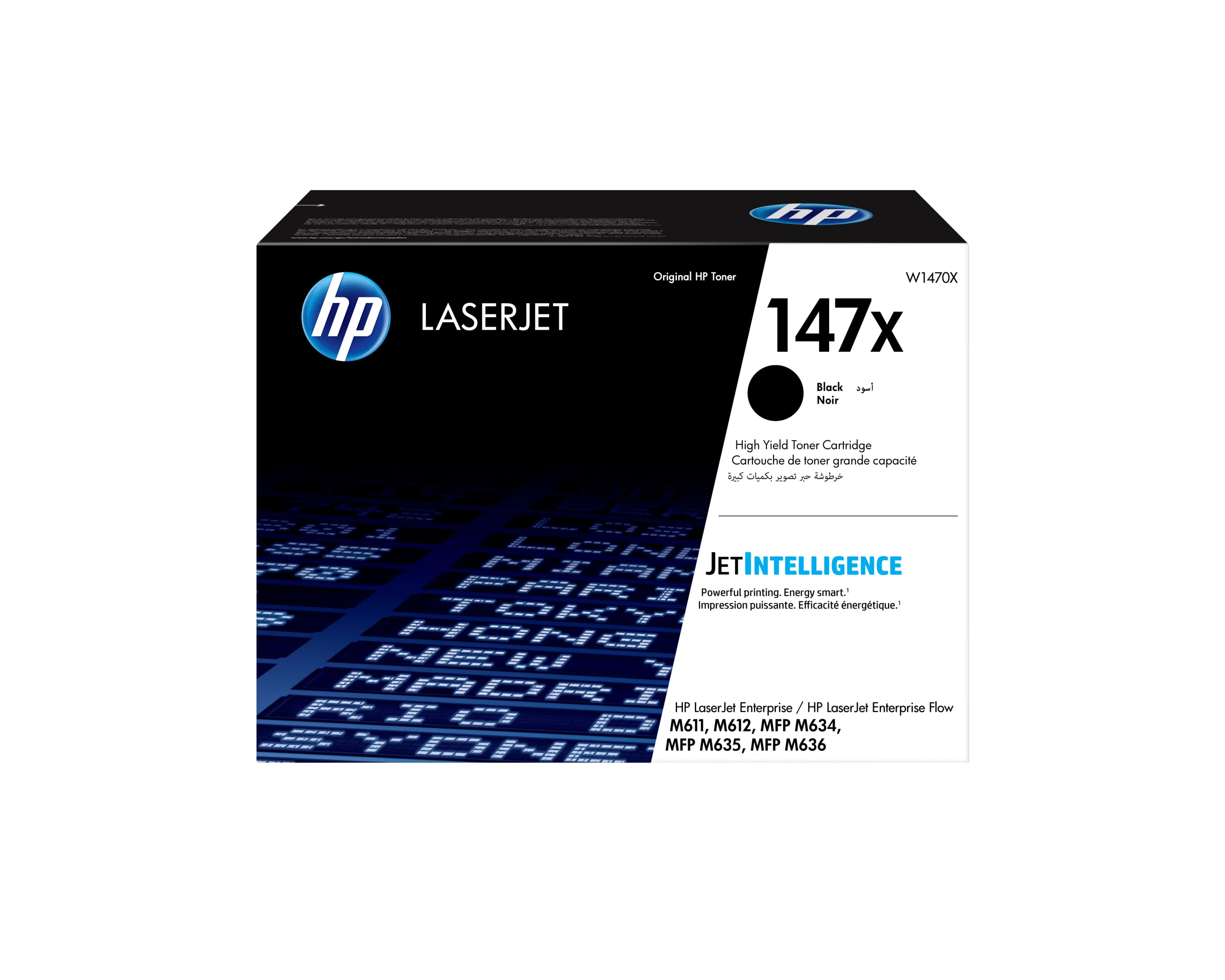 HP 147X Korkea riittoisuus -laservärikasetti, musta