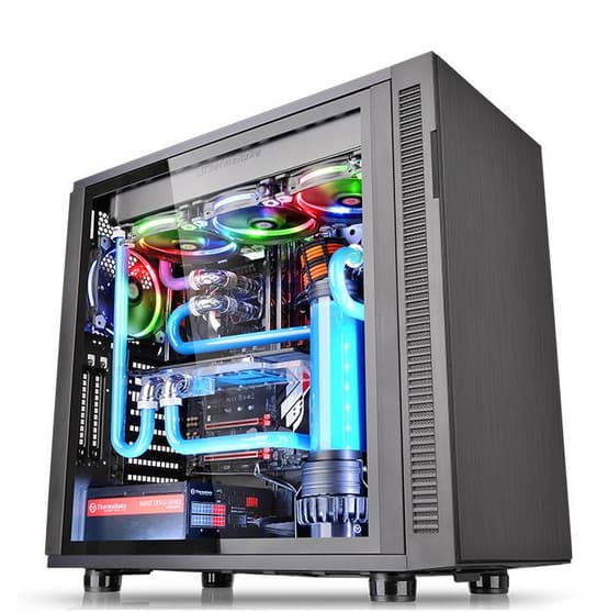 Thermaltake Suppressor F31 Tempered Glass Edition -miditornikotelo ikkunalla, musta