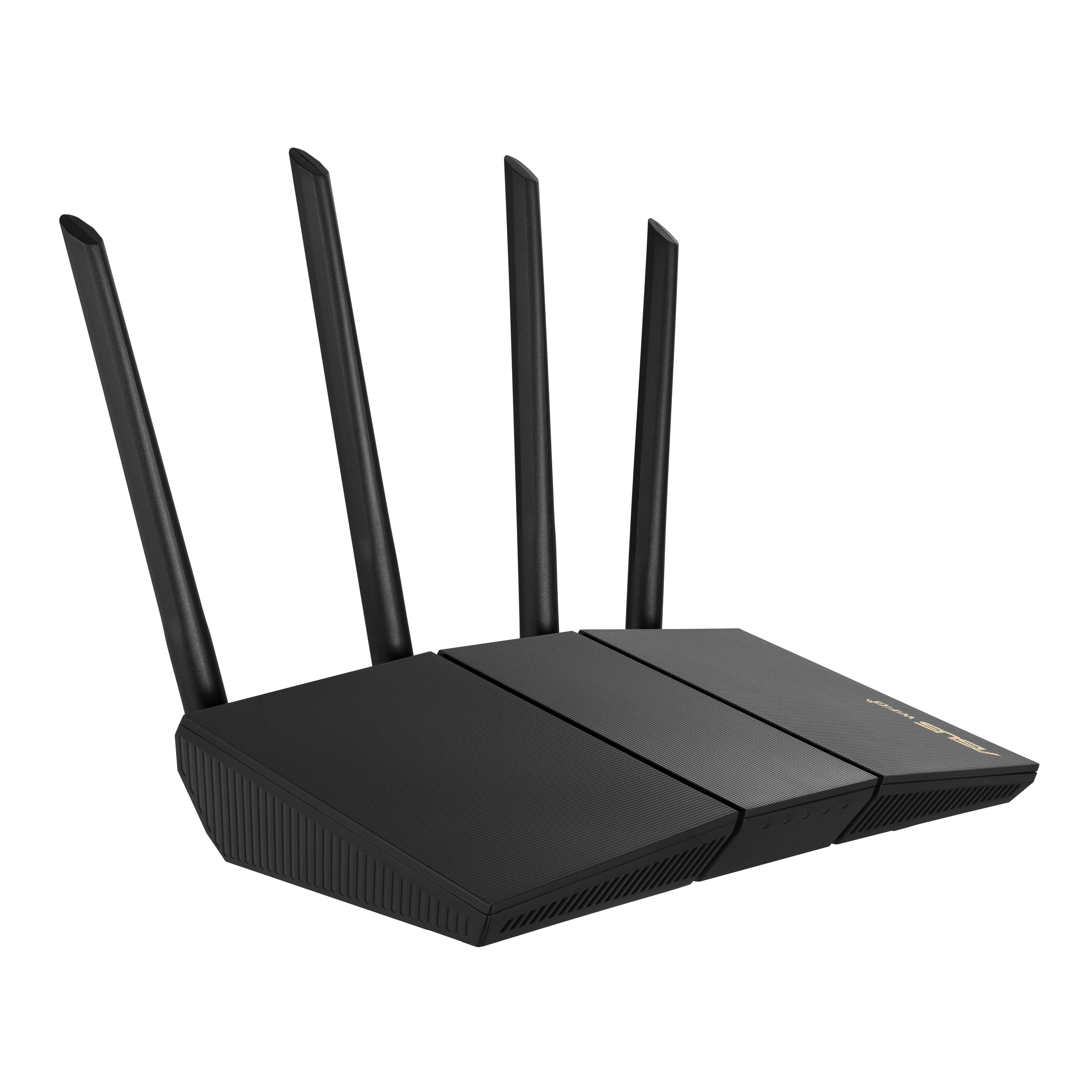 Asus RT-AX57 -reititin, Wi-Fi 6, AX3000, Dual-band, musta
