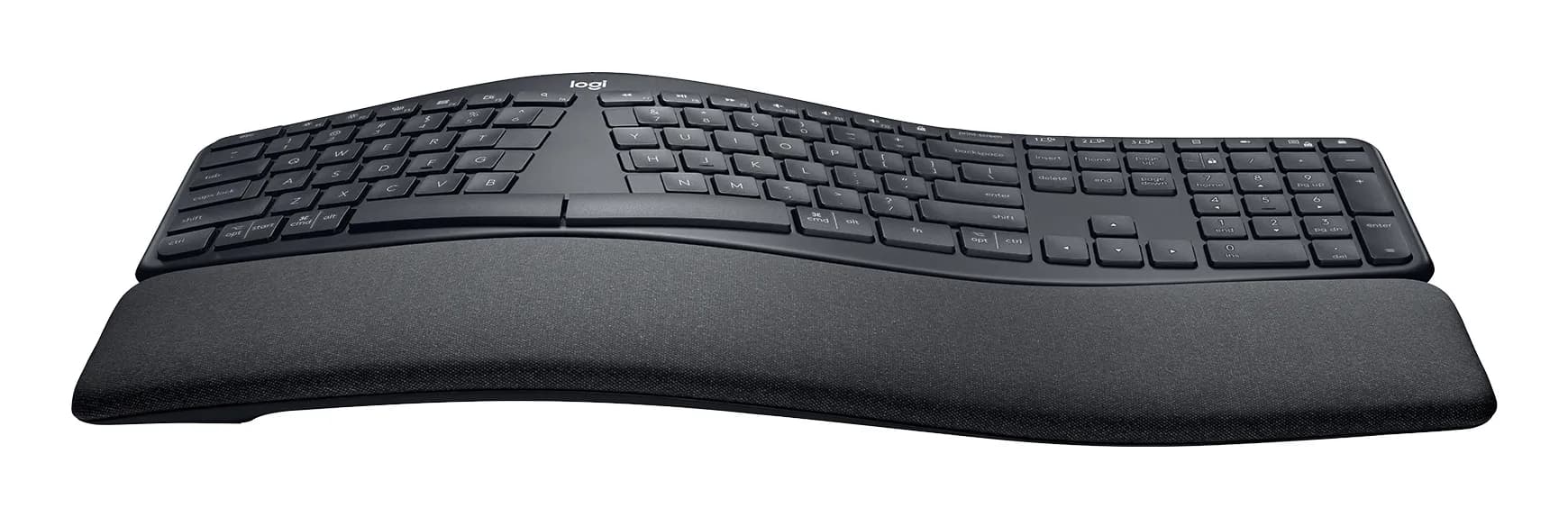 Logitech ERGO K860 for Business -langaton ergonominen näppäimistö, grafiitti