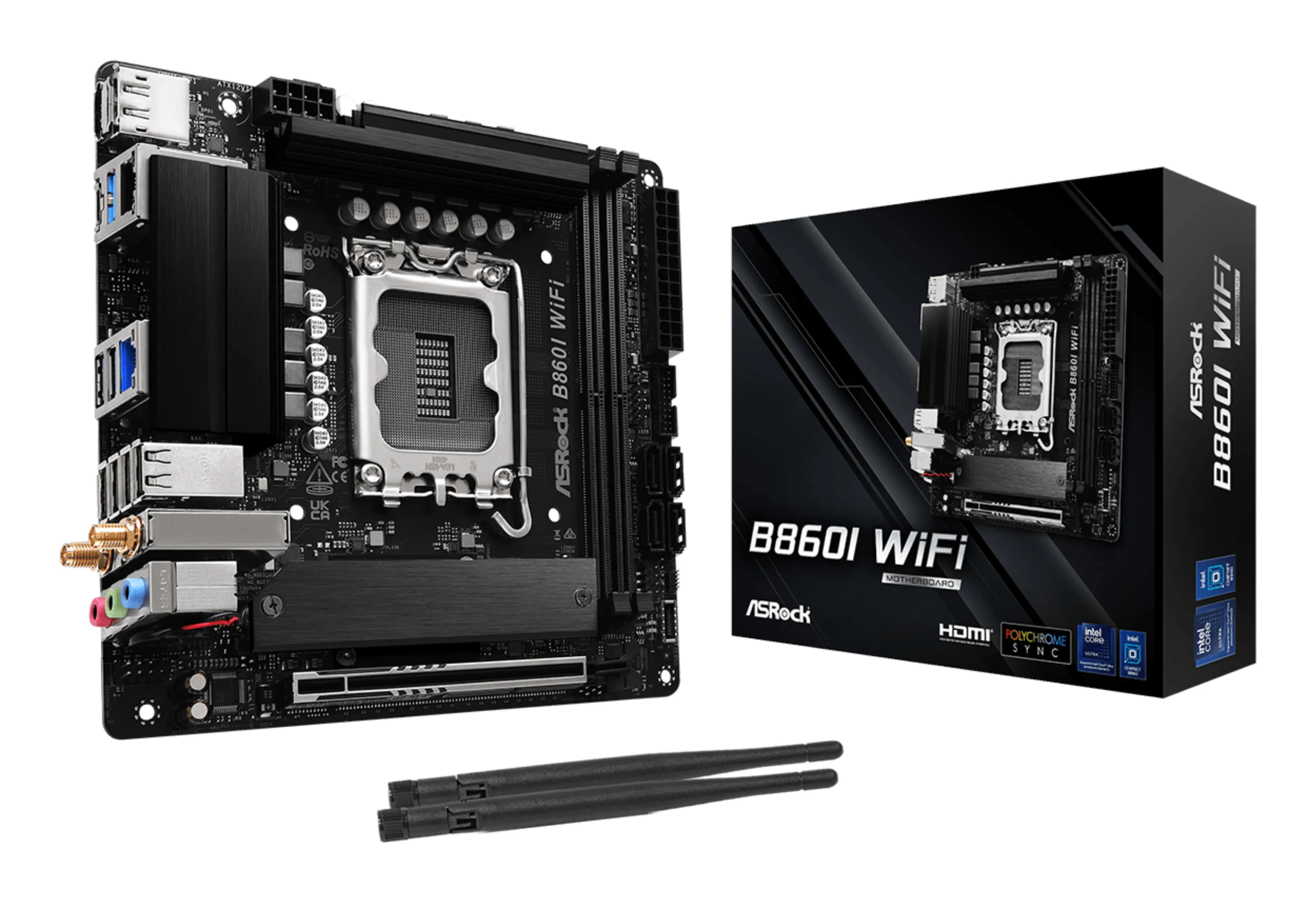 Asrock B860I WiFi 6E LGA1851 Mini-ITX -emolevy