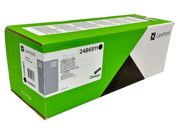 Lexmark 24B6511 korkeakapasiteetti -laservärikasetti, musta