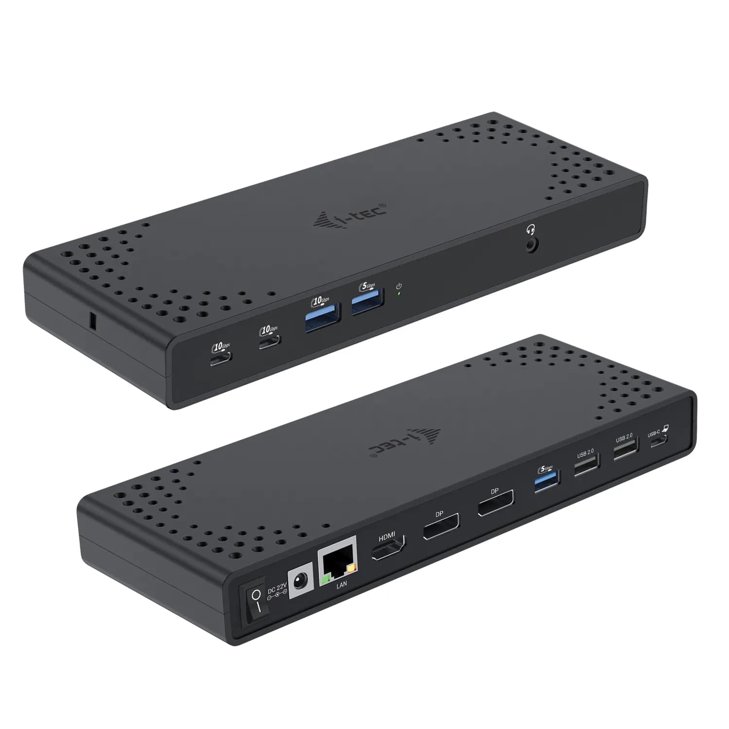 I-Tec USB-C Kolmen näytön Gen 2 + Power Delivery -telakointiasema