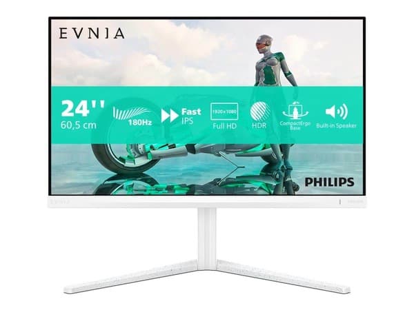 Philips Evnia 3000 24M2N3201A 24"" Full HD, Fast IPS, 180Hz, HDR10 -pelinäyttö