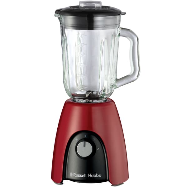 Russell Hobbs Desire 25195026001 650 W 1,5 l -tehosekoitin, musta/punainen/läpinäkyvä