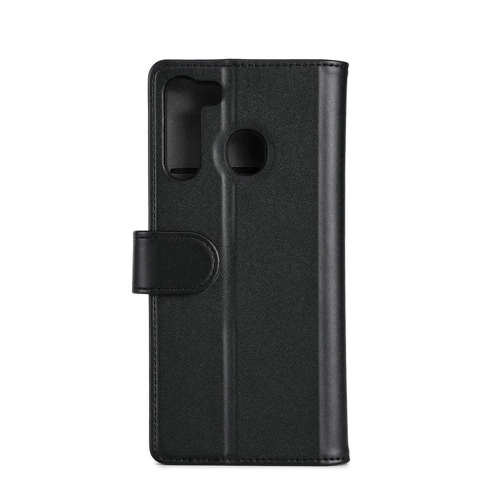 GEAR Wallet, Galaxy A21 -lompakkokotelo, Musta