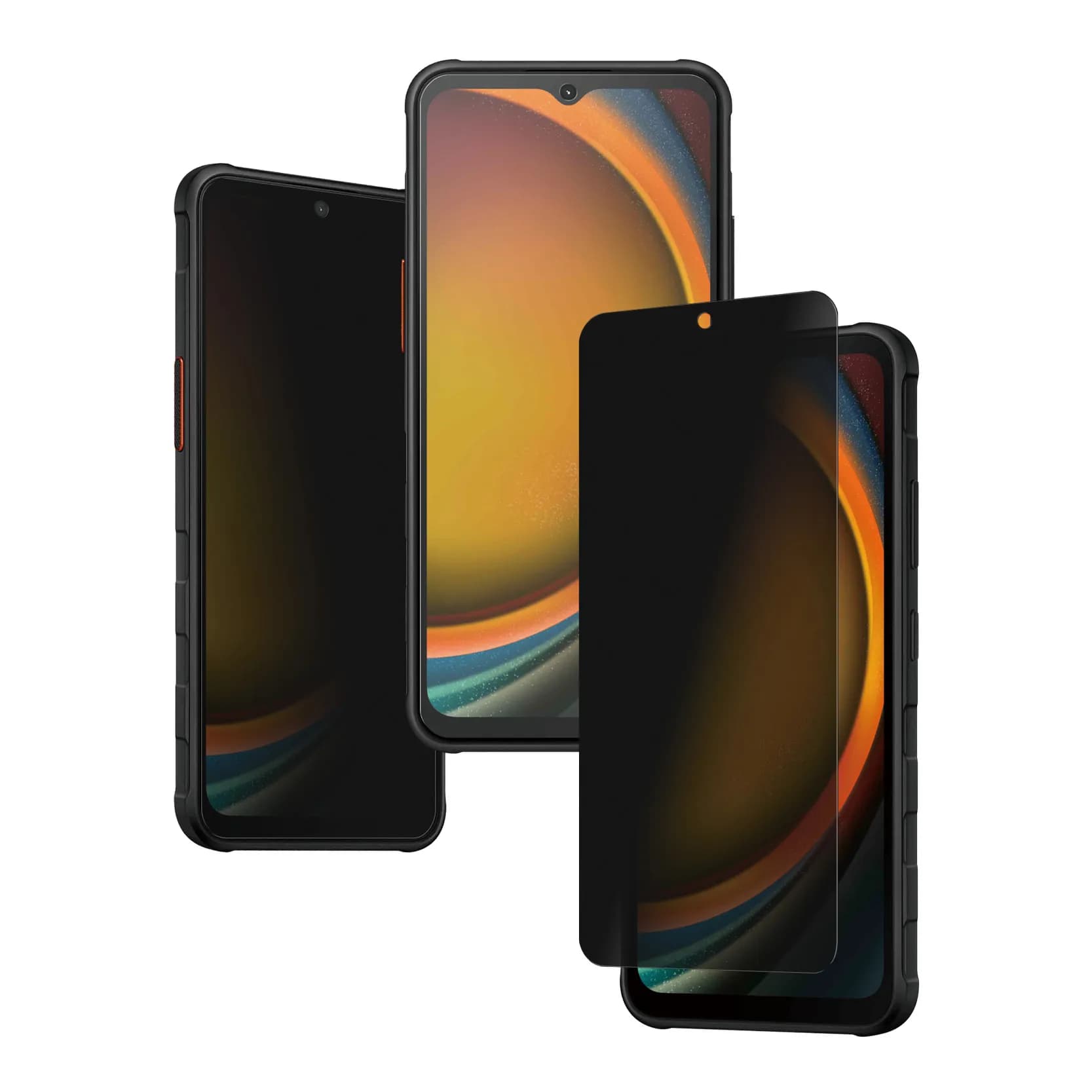 PanzerGlass Ultra-Wide Fit Alignerkit Galaxy XCover7 / XCover6 Pro -panssarilasi, Privacy