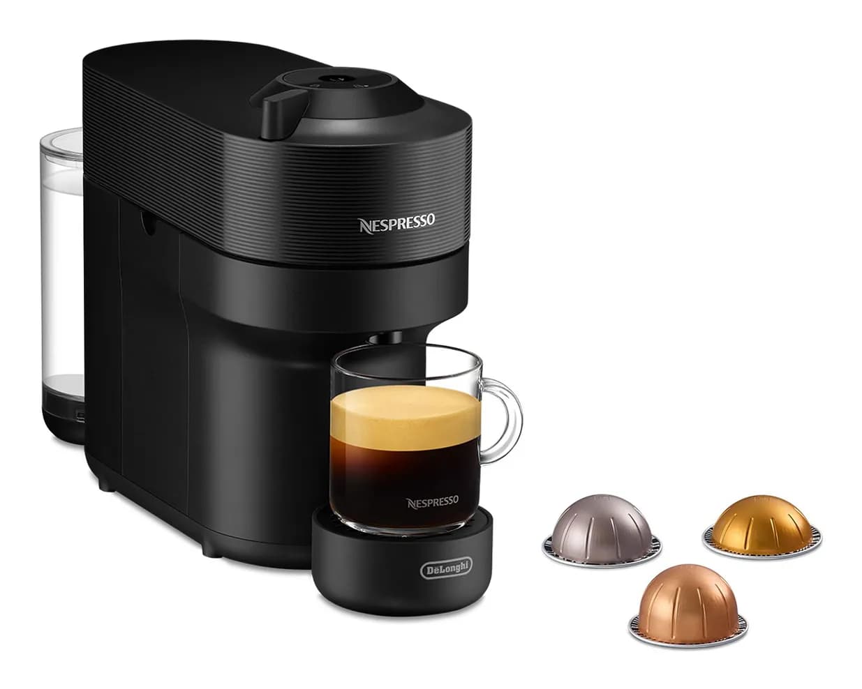 De’Longhi Nespresso Vertuo Pop ENV90.B -kapselikahvikone, musta