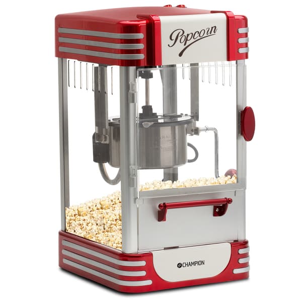 Champion Retro XL - popcorn-kone, punainen