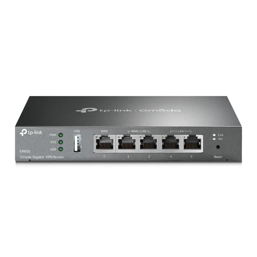 TP-Link Omada ER605 VPN -reititin, musta