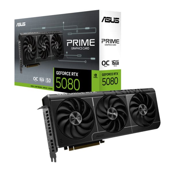 Asus GeForce RTX 5080 PRIME OC 16 Gt -näytönohjain
