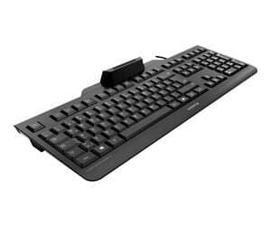 CHERRY Secure Board 1.0 -ergonominen näppäimistö, CHERRY LPK, musta