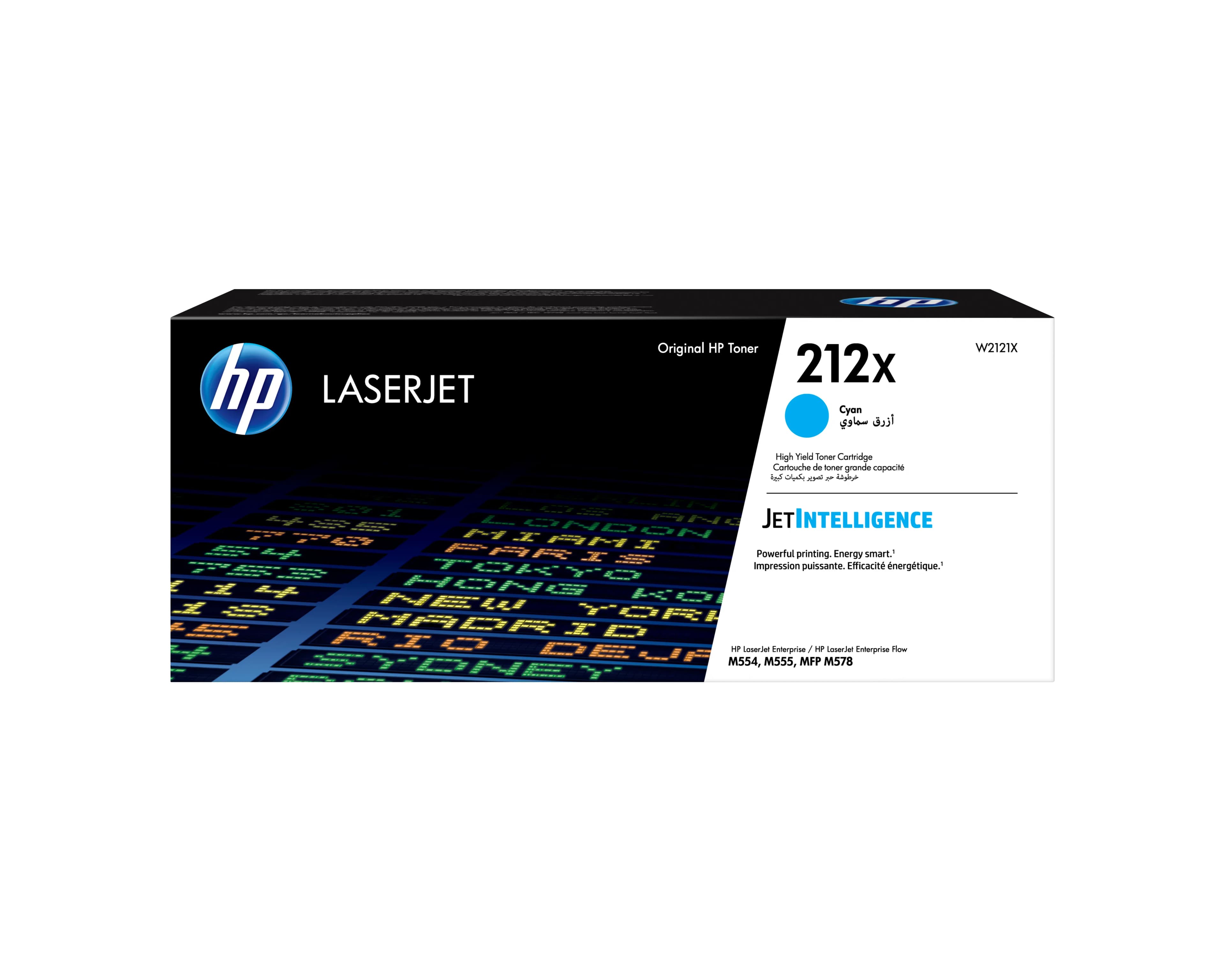 HP 212X -laservärikasetti, syaani