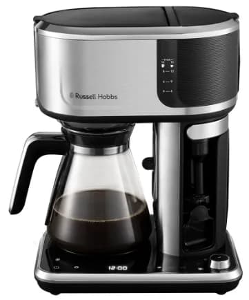 Russell Hobbs Attentiv 25016016001 15 kupin -kahvinkeitin, satin steel