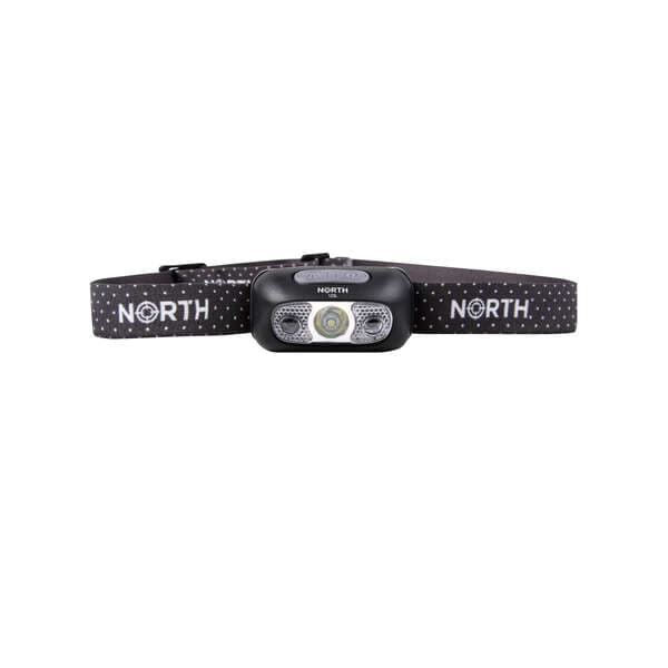 NORTH Otsalamppu 120 Lumen Musta noin 65m Liikkeentunnistin