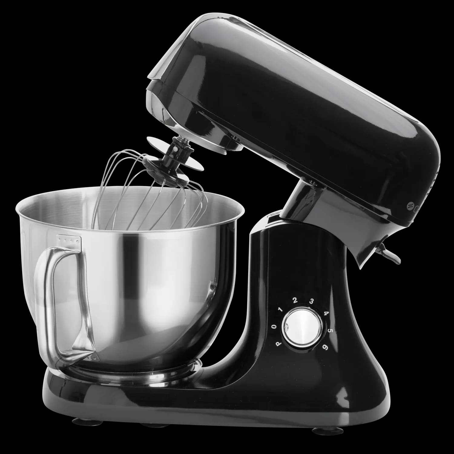 CHAMPION Kitchen Machine Pro -yleiskone 1200 Wattia 6 Litraa - Kiiltävä musta