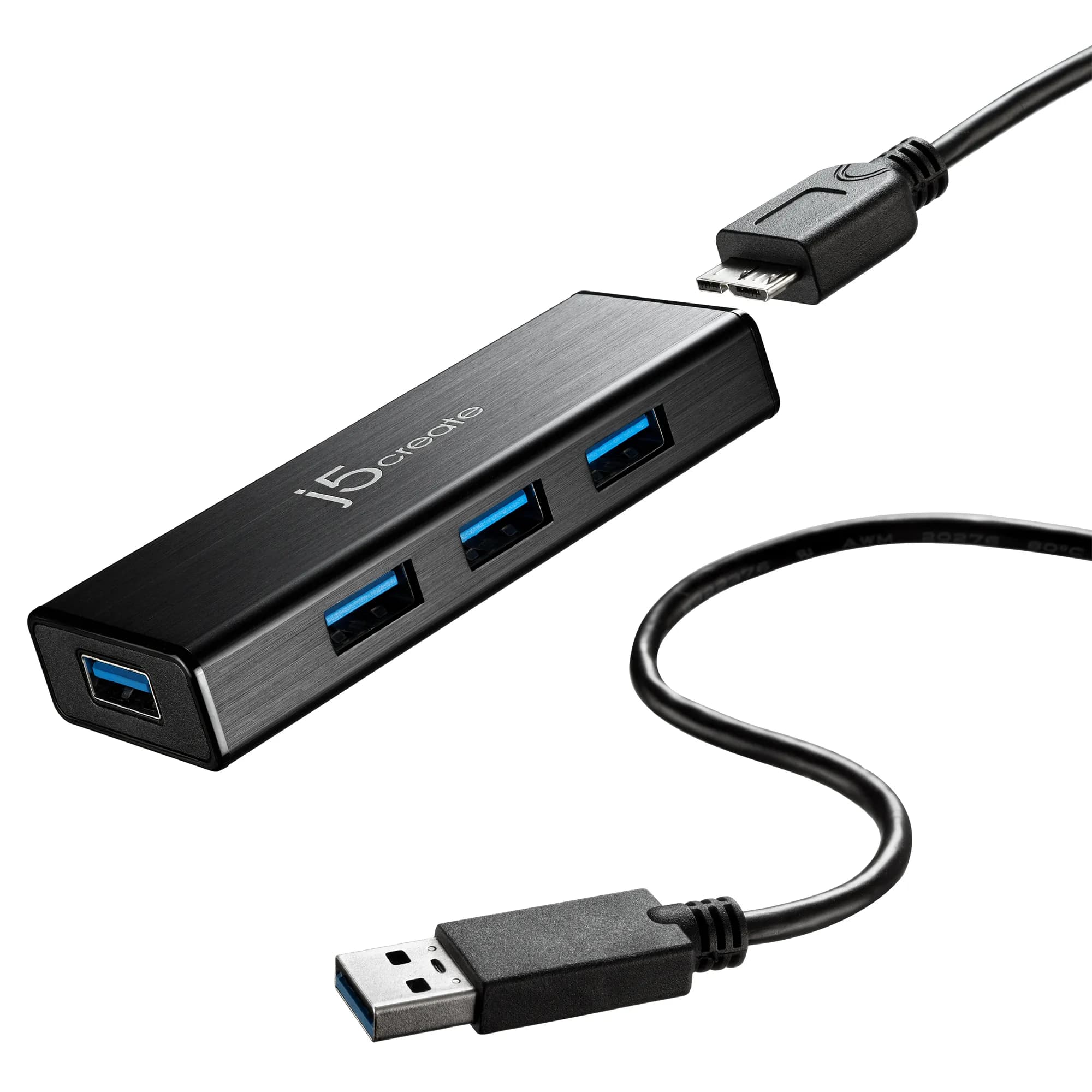 J5 Create USB 3.0 4-PORT MINI HUB - EU/UK