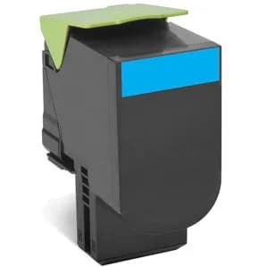 Lexmark 802XC Extra High Yield -laservärikasetti, cyan